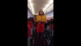 The funniest safety demonstration ever AIR ASIA Goes Viral [upl. by Montague]