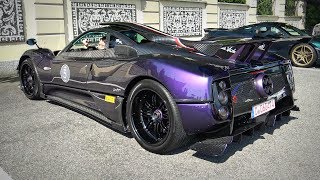 BEST OF Pagani Zonda 73 NA V12 Engine SOUNDS  Zonda S F 760LM Uno amp More [upl. by Earased959]