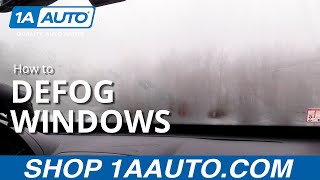 How to Defog Your Windows Quick and Easy [upl. by Quiteria]