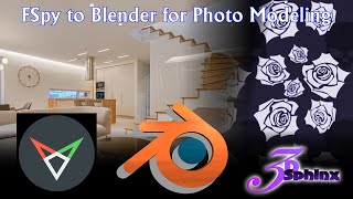 FSpy to Blender for Photo Modeling [upl. by Tichon696]