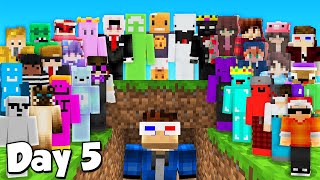 I Trapped 30 Youtubers in the Largest Hide and Seek Game [upl. by Nnaerb]