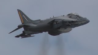 AV8B Harrier Demo  2017 Rhode Island Air Show [upl. by Otrebcire141]