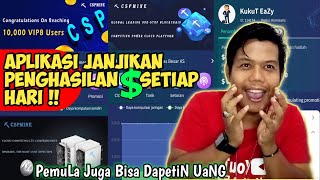 Terbaru ApLikasi PenghasiL CSP MiNe  Investasi Mining  Kupas SCAM  MEMBAYAR ❗ [upl. by Ayna163]