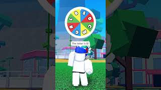 POOR VS RICH SPIN THE WHEEL AND WIN ROBUX IN BLOX FRUITS 🐶 shorts [upl. by Norab]