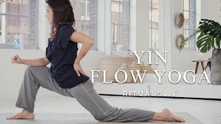 Clear Your Mind  Yin Flow Yoga  Yoga With Rituals [upl. by Bale]