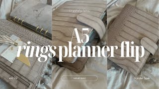 PLANNER FLIP A5 RINGS  VDS velvet sand [upl. by Cataldo]