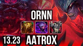 ORNN vs AATROX TOP  69 winrate 5521  NA Diamond  1323 [upl. by Brocky795]