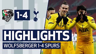 HIGHLIGHTS  WOLFSBERGER 14 SPURS  Puskas winner Heungmin Son scores in Puskas Arena [upl. by Nelli263]