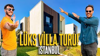 Beverly Hills Tarzı İstanbul’da Modern Villa Turu Private 7 Ömerli [upl. by Ennadroj]