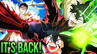 Black Clover FINALLY Returns Astas NEW POWER UP IS ENDING THE SERIES 💪🏻 LUCIUS IS FAILING 😱 [upl. by Ariait18]