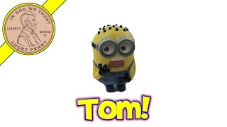 Tom Babbler 1 Despicable Me 2  2013 McDonalds Happy Meal Toy Review [upl. by Llecrad508]