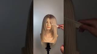 How to Dry Cut Long Butterfly Layers 🦋✂️ with Gilad Goldstein [upl. by Asor]