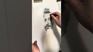 Sumukha live Art sketch in streets of time square newyork [upl. by Nnyleahs]