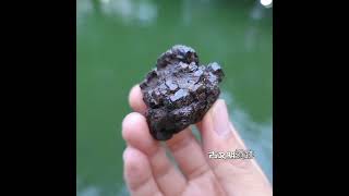 Mali 馬利 skeletal Andradite 骨幹 鈣鐵榴石 Melanite 黑榴石 海底輪 [upl. by Aianat]