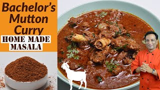 Mutton curry with Mutton Masala Powder  Pressure Cooker Mutton curry Special  Beginners Cooking 1 [upl. by Raffo485]