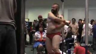 Guile Theme Goes with Everything  Zangief Cosplay Dancing [upl. by Corb]