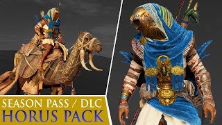 Assassins Creed Origins  Horus Pack DLC Showcase [upl. by Shaina]