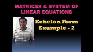 3 TO FIND THE RANK OF A MATRIX BY REDUCING IT TO ECHELON FORM [upl. by Svirad]