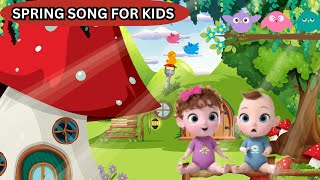 Spring Song for Kids  Fun and Educational Springtime Song [upl. by Vocaay]