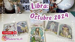 Libra Octubre 2024 llega eso por lo que tanto peleaste 💪🙌 Tarot trabajo y amor [upl. by Yelac]