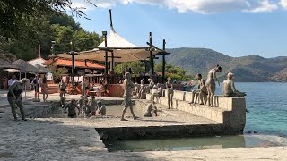 Koycegiz Market Lake amp Mud bath spa Boat trip Dalyan 2022 [upl. by Berrie]