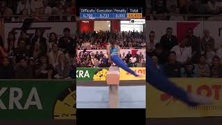 Nariman Kurbanov  Pommel Horse Gold  2024 Gymnastics World Cup 🥇 [upl. by Adgam139]