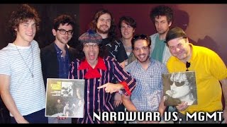 Nardwuar vs MGMT [upl. by Hepsoj]