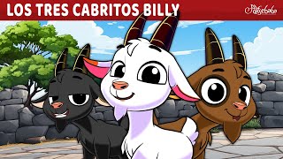 Los Tres Cabritos Billy 🤎🐐  Cuentos infantiles para dormir en Español [upl. by Tesil]