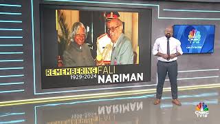 Remembering Fali Nariman A Look At Fali Narimans Landmark Cases  CNBC TV18 [upl. by Britte]