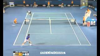 Federer v Nadal  2009 Australian Open Mens Final Highlights [upl. by Ardyce]