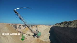 The Dragline is a key equipment for mining [upl. by Atis]