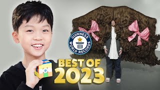 BEST OF 2023 so far  Guinness World Records [upl. by Aitercal]