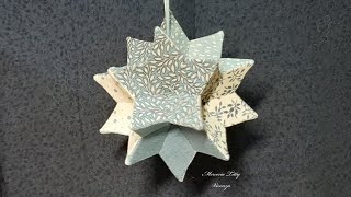 Tutorial Moravian Star [upl. by Llenod]