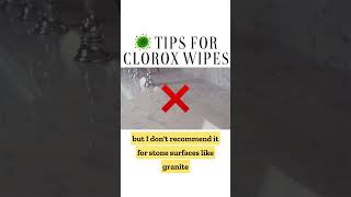 How to Use Clorox Wipes 🦠 💥 shorts cleaning cleaningmotivation cleaningtips [upl. by Silohcin]