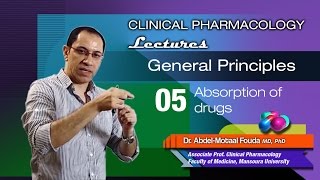 General Principles of Pharmacology Ar  05  Drug absorption and the pKa [upl. by Rocker]