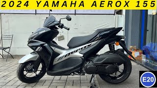 2024 Yamaha Aerox 155 E20 OBD2 Review  2024 Aerox 155  Yamaha Aerox 155  New Yamaha Aerox 155 [upl. by Slifka]