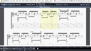 Jorge CardosoMilonga  Guitar Pro Tab GPX [upl. by Jeremiah567]