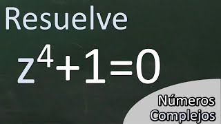 Resuelve la ecuación compleja z⁴10 [upl. by Nyad267]