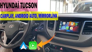 Hyundai Tucson  Carplay amp Android Auto amp Mirrorlink Grundig GX3800 [upl. by Bunde62]