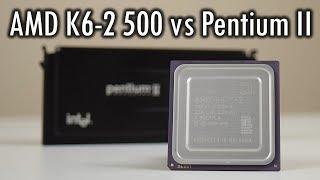 How does the AMD K62 500 perform against Pentium II [upl. by Keheley]