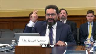 Hillel Neuer testifies before US Congress on UNRWA and the Colonna Report [upl. by Renard]