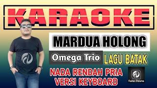 DJ BATAK TERBARU  MARDUA HOLONG  KARAOKE FUL LIRIK HD [upl. by Yrogreg]