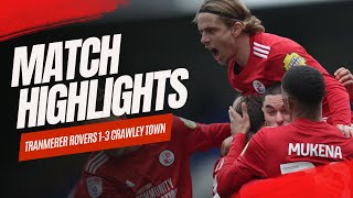 HIGHLIGHTS  Tranmere Rovers vs Crawley Town [upl. by Lusa]