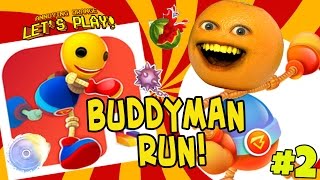 Annoying Orange Plays  Buddyman Run 2 [upl. by Patt]