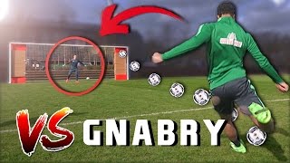 FUßBALL CHALLENGE GEGEN SERGE GNABRY [upl. by Willow]