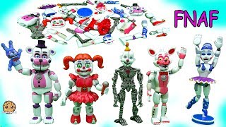 Five Nights At Freddys Sister Location Funko Ballora Funtime Foxy FNAF Game [upl. by Anura]