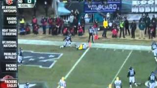 ESPN  The Blitz  Green Bay Packers at Philadelphia Eagles Highlights 192011 [upl. by Nytsirk]