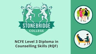 Counselling Skills Level 3 Course from Stonebridge Colleges [upl. by Leighland]