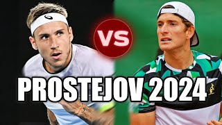 Alex Molcan vs Francesco Passaro PROSTEJOV 2024 [upl. by Narhem]