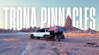 Solo Car Camping in the California High Desert  Trona Pinnacles [upl. by Aiuqat]